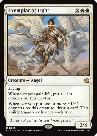 MTG 光の英雄 光の英雄/Hero of Light // 輝かしい聖戦士、エーデリン/Adeline