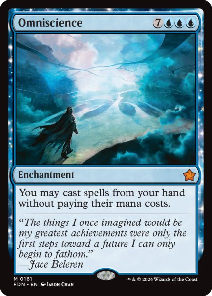 画像1: 【ENG】全知/Omniscience [MTG_FDN_0161_M] (1)