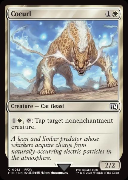 画像1: 【ENG】クアール/Coeurl[MTG_FIN_0012_C] (1)