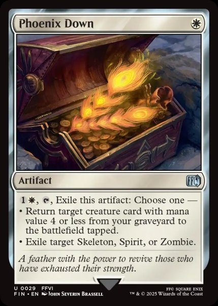 画像1: 【ENG】フェニックスの尾/Phoenix Down[MTG_FIN_0029_U] (1)