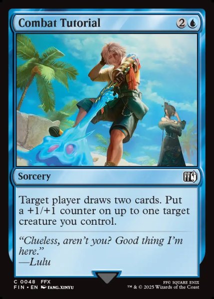 画像1: 【ENG】チュートリアルバトル/Combat Tutorial[MTG_FIN_0048_C] (1)