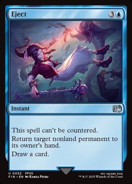 画像1: 【ENG】緊急脱出/Eject[MTG_FIN_0052_U] (1)