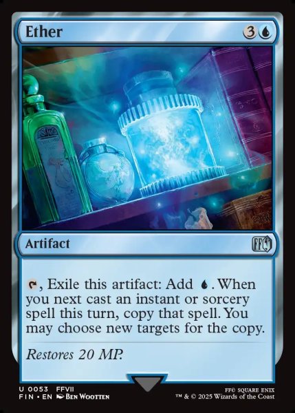 画像1: 【ENG】エーテル/Ether[MTG_FIN_0053_U] (1)