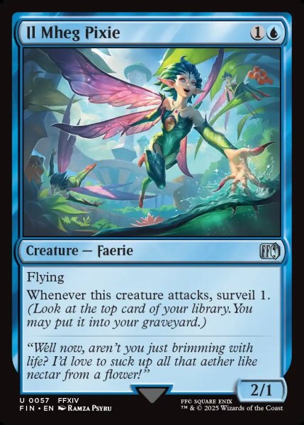 画像1: 【ENG】イル・メグのピクシー族/Il Mheg Pixie[MTG_FIN_0057_U] (1)