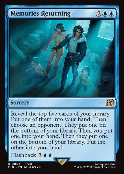 画像1: 【ENG】蘇る記憶/Memories Returning[MTG_FIN_0063_R] (1)
