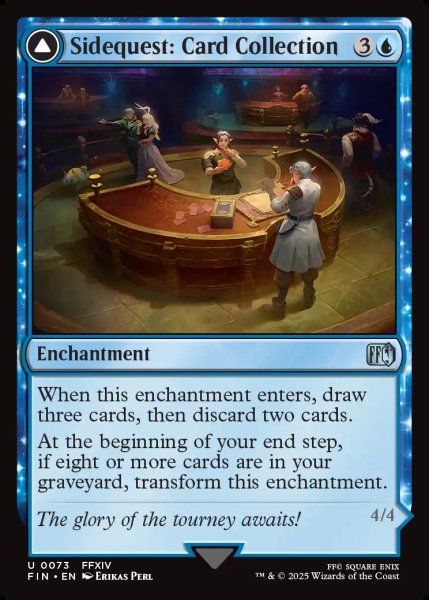 画像1: 【ENG】サブクエスト：カードコレクション/マジックカード/Sidequest: Card Collection/Magicked Card[MTG_FIN_0073_U] (1)