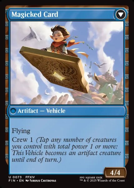 画像2: 【ENG】サブクエスト：カードコレクション/マジックカード/Sidequest: Card Collection/Magicked Card[MTG_FIN_0073_U] (2)