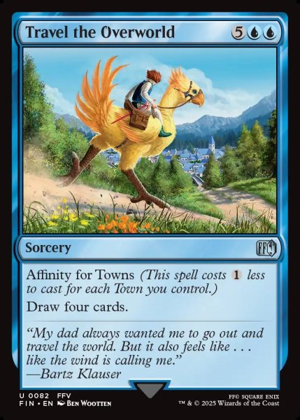 画像1: 【ENG】世界をめぐる旅/Travel the Overworld[MTG_FIN_0082_U] (1)