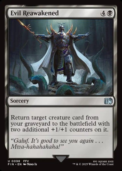 画像1: 【ENG】邪悪の再覚醒/Evil Reawakened[MTG_FIN_0098_U] (1)