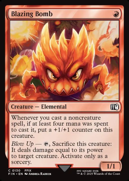 画像1: 【ENG】猛火のボム/Blazing Bomb[MTG_FIN_0130_C] (1)