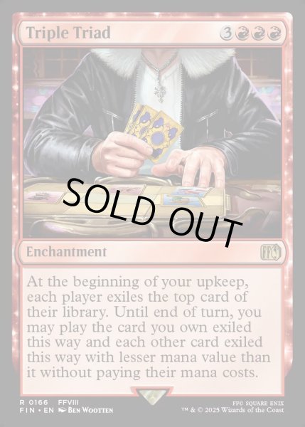 画像1: 【ENG】トリプルトライアド/Triple Triad[MTG_FIN_0166_R] (1)