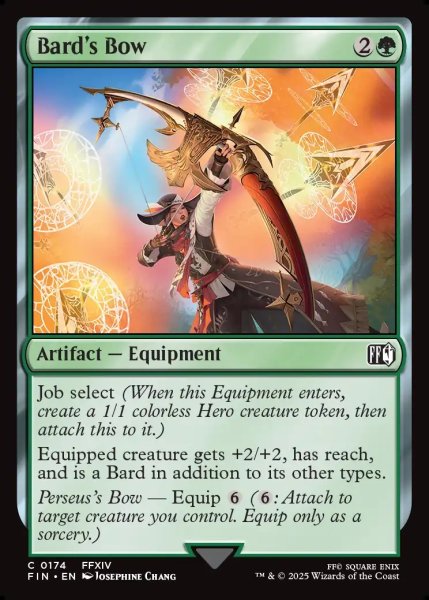 画像1: 【ENG】「吟遊詩人」の弓/Bard's Bow[MTG_FIN_0174_C] (1)