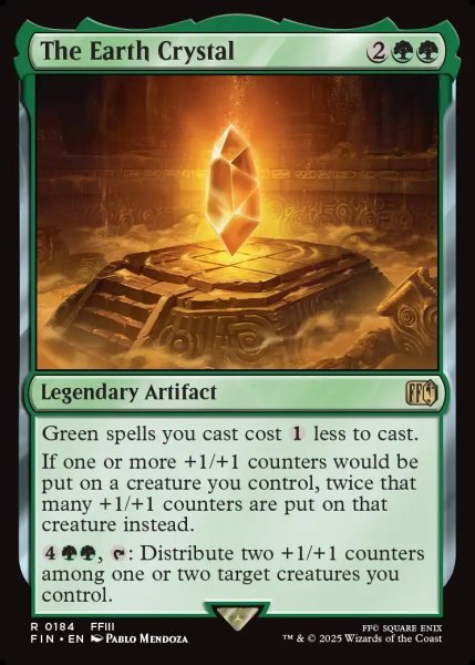 画像1: 【ENG】土のクリスタル/The Earth Crystal[MTG_FIN_0184_R] (1)