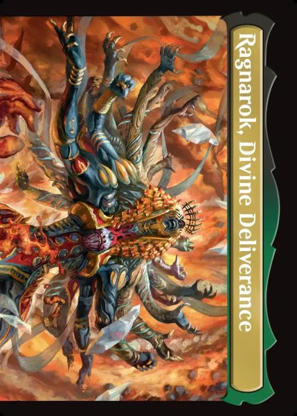 画像2: 【ENG】陽気なルシ、ヴァニラ/神聖なる救済者、ラグナロク/Vanille, Cheerful l'Cie/Ragnarok, Divine Deliverance(top)[MTG_FIN_0211_U] (2)