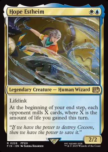 画像1: 【ENG】ホープ・エストハイム/Hope Estheim[MTG_FIN_0226_R] (1)