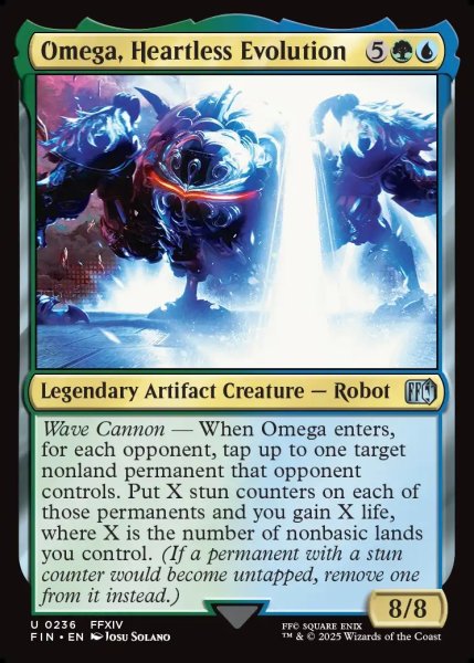 画像1: 【ENG】心を持たぬ者、オメガ/Omega, Heartless Evolution[MTG_FIN_0236_U] (1)