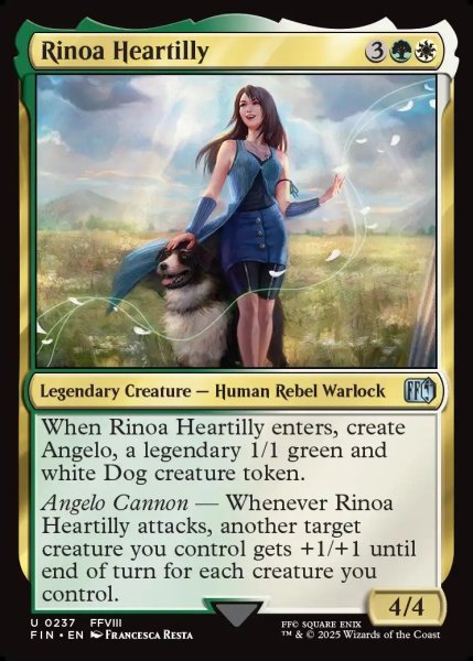 画像1: 【ENG】リノア・ハーティリー/Rinoa Heartilly[MTG_FIN_0237_U] (1)