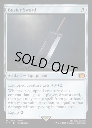 MTG バスターソード　ボーダーレスFoil ミントモール / MINT GAMES MTG(東日本橋) / 【FIN】【JPN