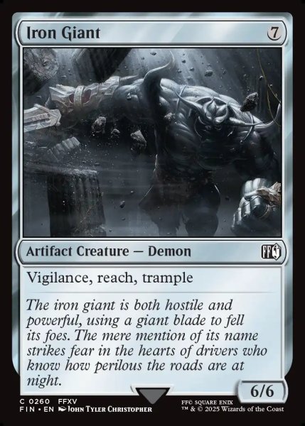 画像1: 【ENG】鉄巨人/Iron Giant[MTG_FIN_0260_C] (1)