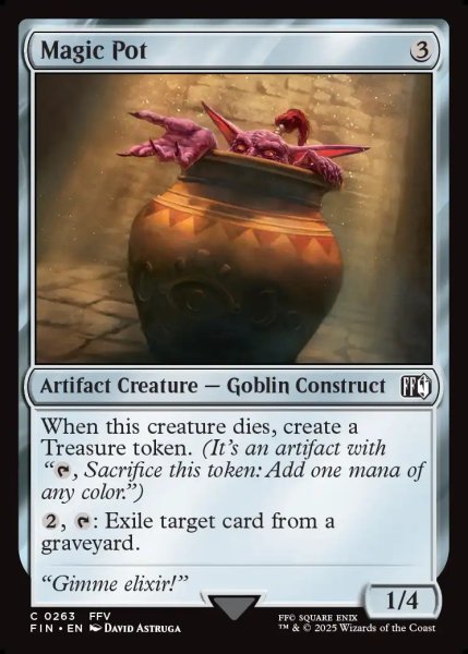 画像1: 【ENG】マジックポット/Magic Pot[MTG_FIN_0263_C] (1)