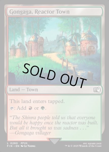 画像1: 【ENG】廃魔晄炉の村、ゴンガガ/Gongaga, Reactor Town[MTG_FIN_0280_C] (1)
