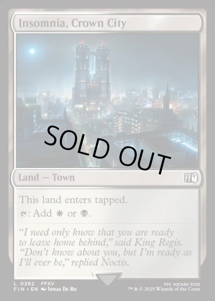 画像1: 【ENG】王国の首都、インソムニア/Insomnia, Crown City[MTG_FIN_0282_C] (1)