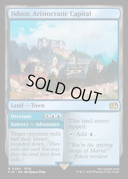 画像1: 【ENG】貴族の町、ジドール/オペラの幕開け/Jidoor, Aristocratic Capital/Overture[MTG_FIN_0284_R] (1)