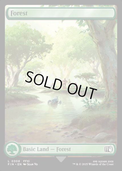 画像1: 【ENG】森/Forest[MTG_FIN_0308_C] (1)