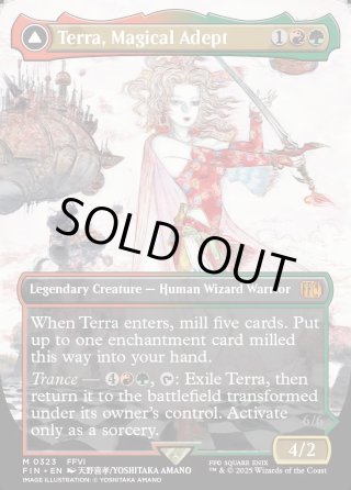 JPN】☆Foil☆□ボーダーレス□魔導戦士、ティナ/幻獣の血を引く
