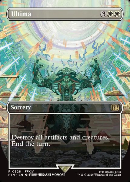 画像1: 【ENG】■ボーダーレス■古代魔法「アルテマ」/Ultima[MTG_FIN_0328_R] (1)