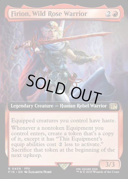 画像1: 【ENG】のばらの義士、フリオニール/Firion, Wild Rose Warrior[MTG_FIN_0459_R] (1)