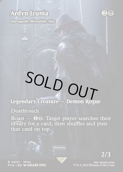 画像1: 【ENG】アーデン・イズニア/Ardyn Izunia [MTG_FCA_0037_R] (1)