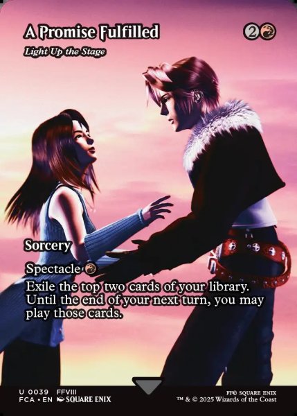 画像1: 【ENG】果たされた約束/A Promise Fulfilled [MTG_FCA_0039_U] (1)