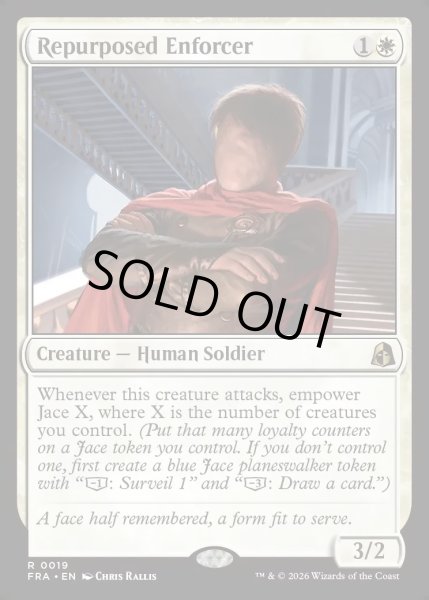 画像1: 【ENG】転用された執行人/Repurposed Enforcer[MTG_FRA_0019_R] (1)