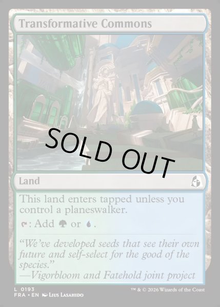 画像1: 【ENG】変容の広場/Transformative Commons[MTG_FRA_0193_L] (1)