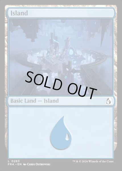 画像1: 【ENG】島/Island[MTG_FRA_0283_L] (1)