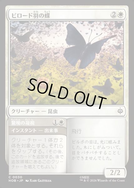 画像1: 【JPN】ビロード羽の蝶/Velvetwing Butterflies[MTG_HOB_0030_C] (1)