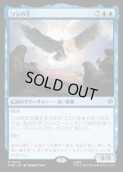 画像1: 【JPN】ワシの王/The Lord of the Eagles[MTG_HOB_0046_R] (1)