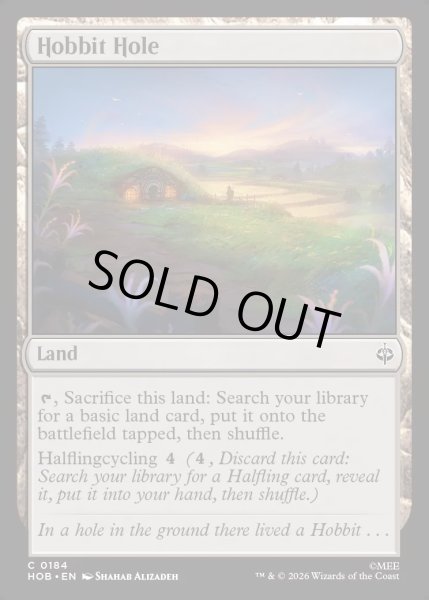 画像1: 【ENG】ホビット穴/Hobbit Hole[MTG_HOB_0184_C] (1)