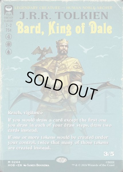画像1: 【ENG】谷間の国の王、バルド/Bard, King of Dale[MTG_HOB_0244_M] (1)