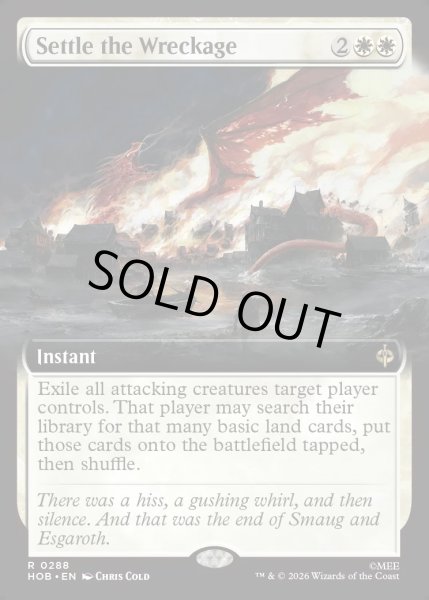 画像1: 【ENG】残骸の漂着/Settle the Wreckage[MTG_HOB_0288_R] (1)