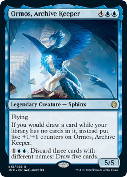 画像1: 【ENG】書庫の守り手、オルモス/Ormos, Archive Keeper[MTG_JMP_013R] (1)