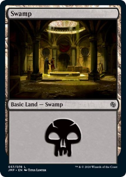 画像1: 【ENG】沼/Swamp[MTG_JMP_057L] (1)