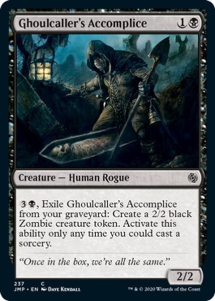 画像1: 【ENG】グール呼びの共犯者/Ghoulcaller's Accomplice[MTG_JMP_237C] (1)