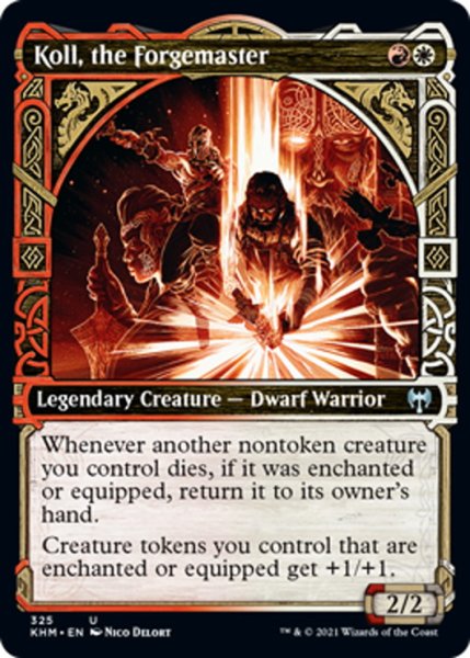 画像1: 【ENG】鍛冶場主、コル/Koll, the Forgemaster[MTG_KHM_325Ｕ] (1)