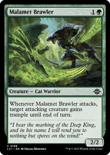 画像1: 【ENG】マラメトの喧嘩屋/Malamet Brawler[MTG_LCI_199C] (1)