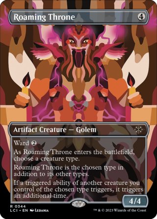 JPN】うろつく玉座/Roaming Throne[MTG_LCI_258R] - マスターズ