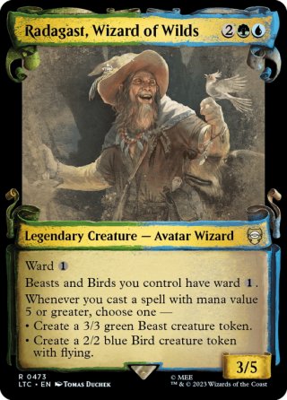 ENG】☆Foil☆自然の魔法使、ラダガスト/Radagast, Wizard of