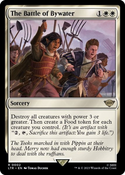 画像1: 【ENG】水の辺村の合戦/The Battle of Bywater[MTG_LTR_0002R] (1)