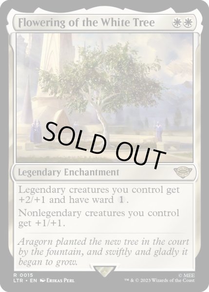 画像1: 【ENG】白の木に花開く/Flowering of the White Tree[MTG_LTR_0015R] (1)
